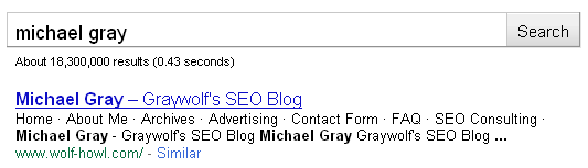 search result for Michael Gray