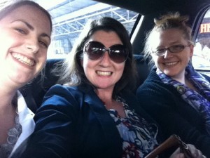 Amanda King, Pearl Higgins and Rhea Drysdale at SMX East 2012